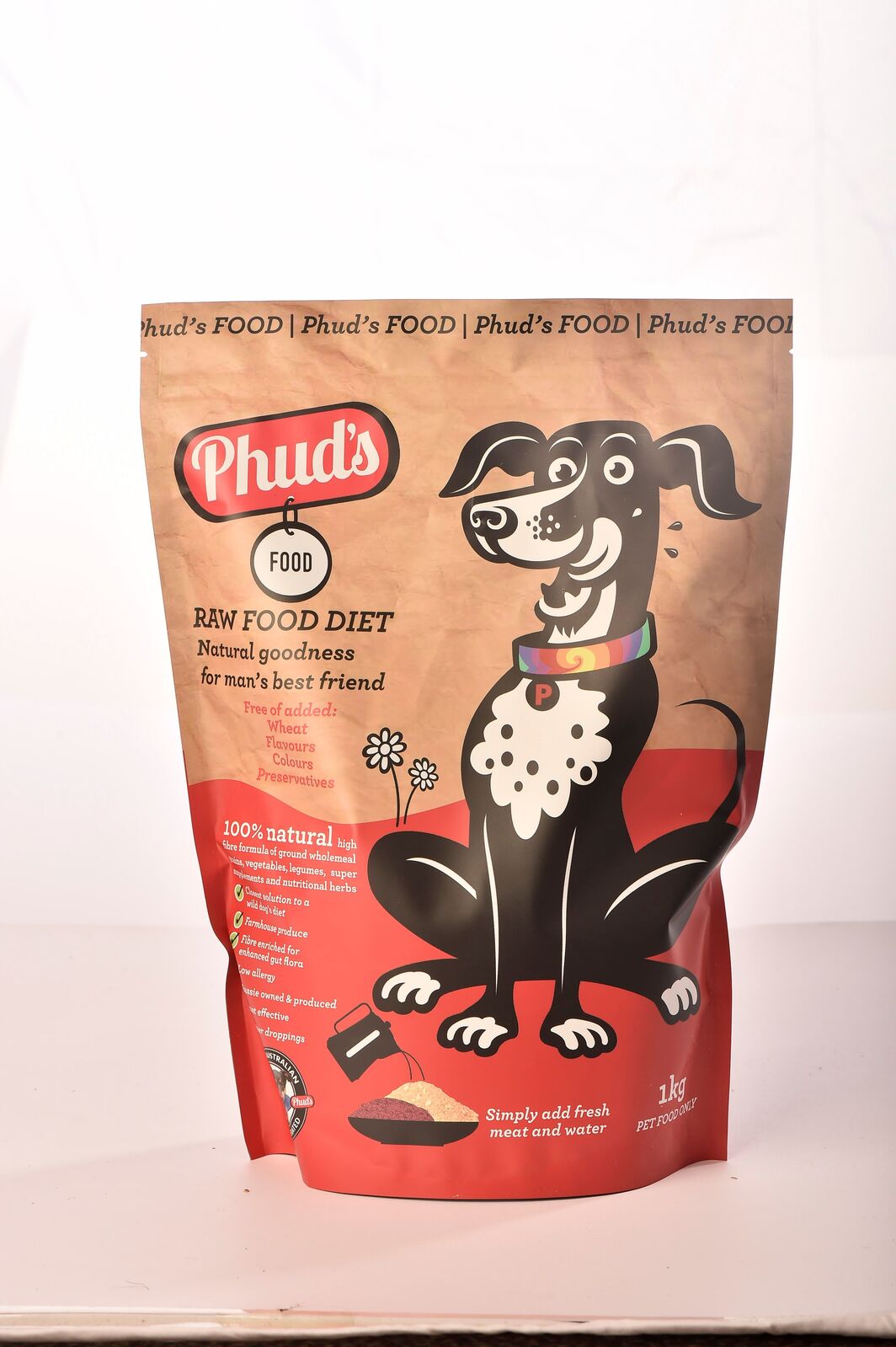 Phuds Dog Food 1kg Bag, 5kg bag, 10kg Bag 4 Paws Deli Wangaratta